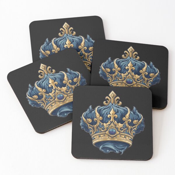 Item preview, The Blue Gold Crown designed and sold by No-No-Name.
