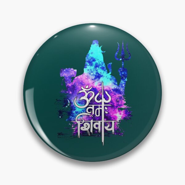 Item preview, Om Namah Shivay - Galaxy Shiva Silhouette  designed and sold by ColergisShirt.