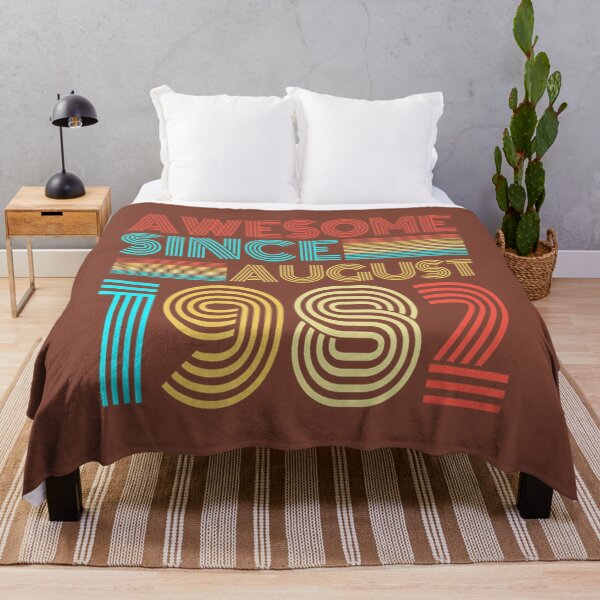 Item preview, 40th Birthday Awesome Since August 1982 40 Years Old Retro 	 DM87083	 designed and sold by zodsuypxjt19.