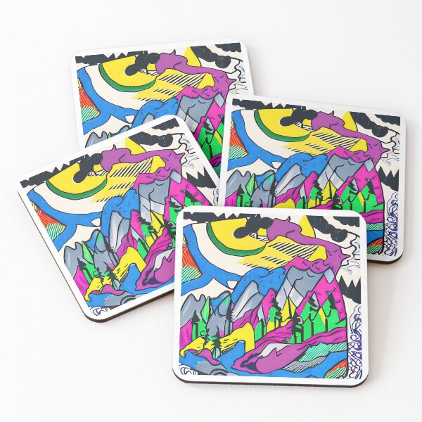 Item preview, Mountains Boho AI Art, Housewarming Gift designed and sold by casaai.