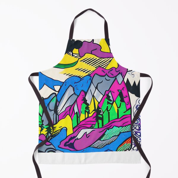 Item preview, Mountains Boho AI Art, Housewarming Gift designed and sold by casaai.