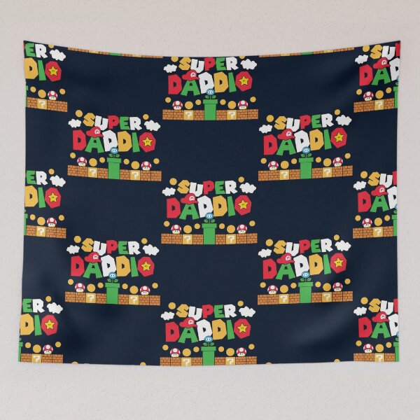 Item preview, Chemise de jeu Super Daddio, chemise de nouveau papa, chemise Super Mommio, chemise de fête des père designed and sold by tavern5.