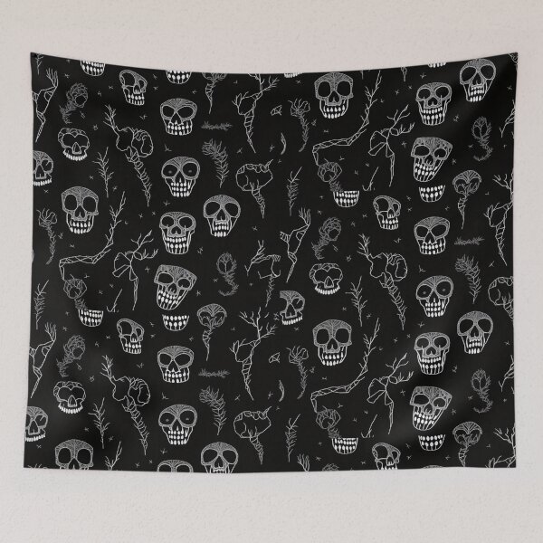 Item preview, Cool Skeleton Seamless Pattern / Halloween Skeleton Pattern designed and sold by TGAL2.