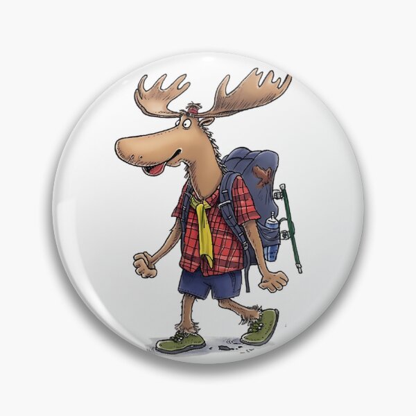Artikelvorschau, Hiker Moose entworfen und verkauft von MTJ-Mushrooms.