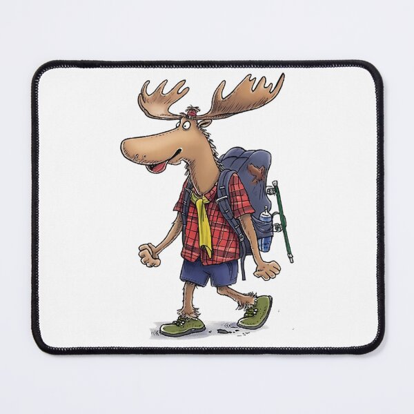 Item preview, Hiker Moose designed and sold by MTJ-Mushrooms.