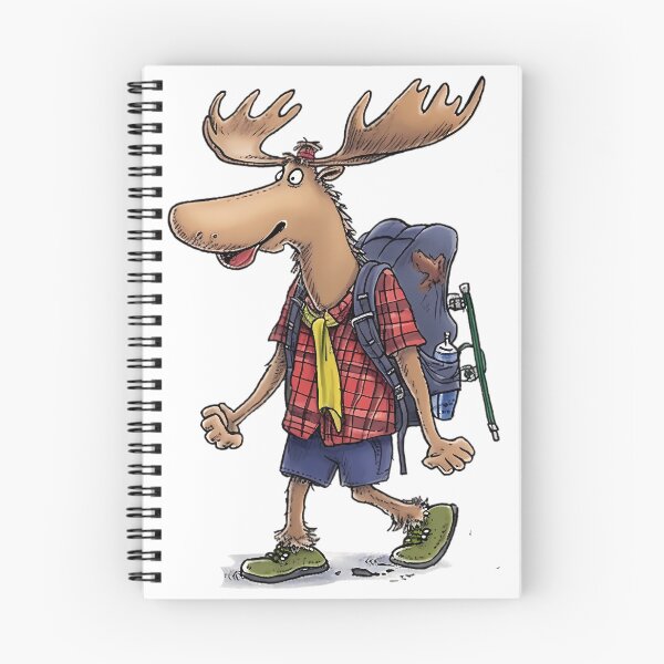 Item preview, Hiker Moose designed and sold by MTJ-Mushrooms.