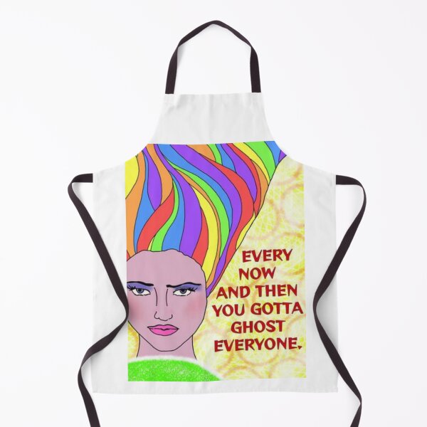 Item preview, Radical Feminist Humanist Quote - Every Now And Then You Gotta Ghost Everyone designed and sold by LethalPixieDust.