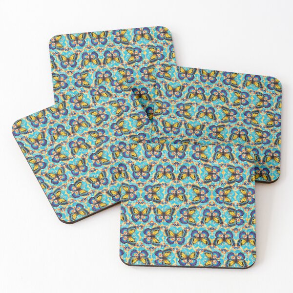 Item preview, Butterfly tiled pattern designed and sold by Gaspar Avila.