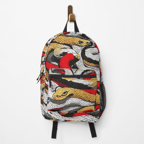 Item preview, Snakes Pattern Red Gold White designed and sold by ChefTonyArt.