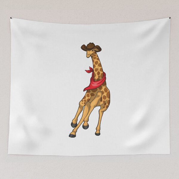 Artikelvorschau, Giraffe Cowboy Cowboyhut entworfen und verkauft von Snabdesign84.
