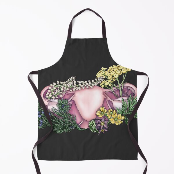 Item preview, Uterus anatomy with very special flowers and plants designed and sold by lizs-lemons.