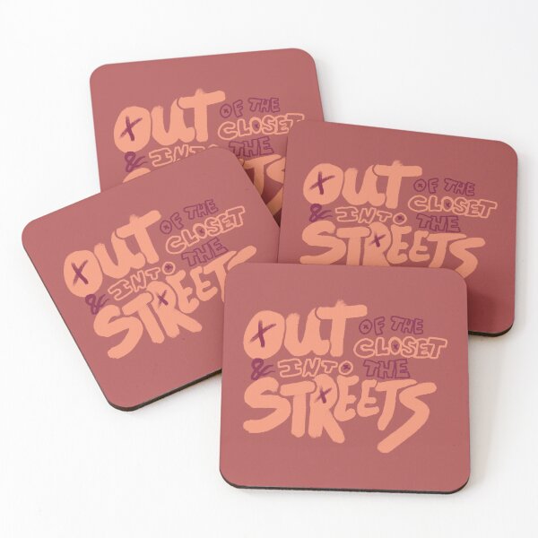 Item preview, Out of the Closet and Into The Streets designed and sold by KaeSellsArt.
