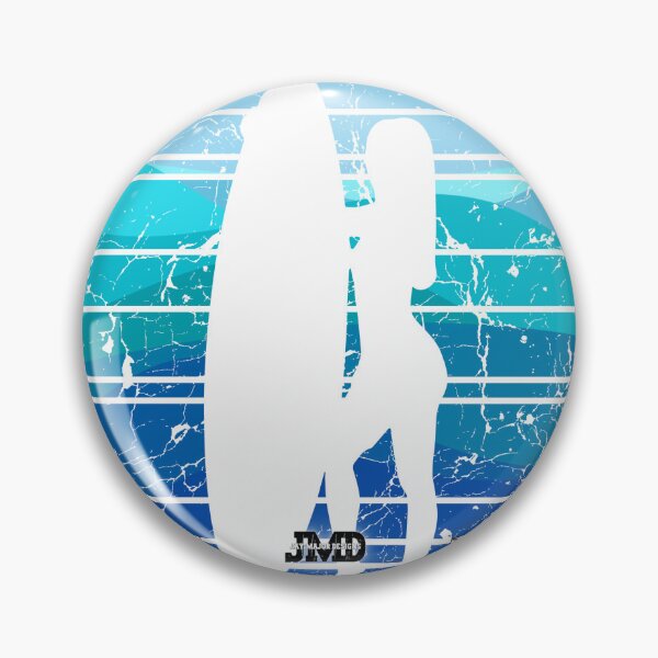 Item preview, Standing Surfer Woman with Surfboard designed and sold by Jenson Major.