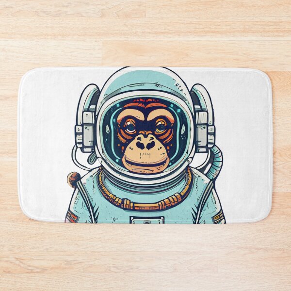 Item preview, a monkey with astronaut suit 8 designed and sold by Finity Atelier.