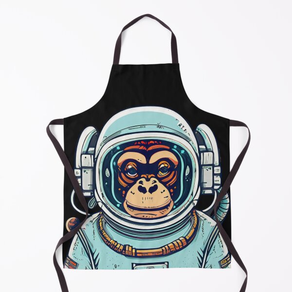 Item preview, a monkey with astronaut suit 8 designed and sold by Finity Atelier.