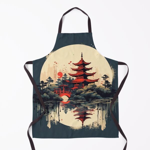 Item preview, Vintage Minimalistic Abstract Japanese Wall Art | Oriental Zen Mysterious Matsushima designed and sold by Bored Elon.