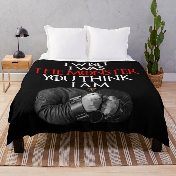 Item preview, I wish i was the monster. designed and sold by inkStyleMDQ.