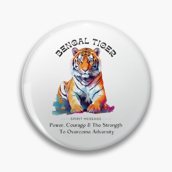 Artikelvorschau, Bengal Tiger : Spirit Message Series entworfen und verkauft von MTJ-Mushrooms.