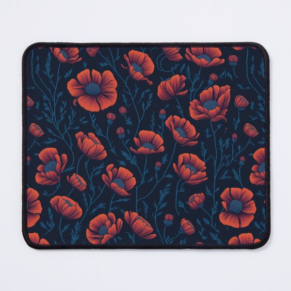 Item preview, Red Poppies Pattern  designed and sold by OrbitDesigns7.