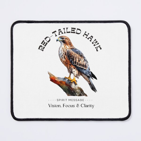 Artikelvorschau, Red Tailed Hawk : Spirit Message Series entworfen und verkauft von MTJ-Mushrooms.