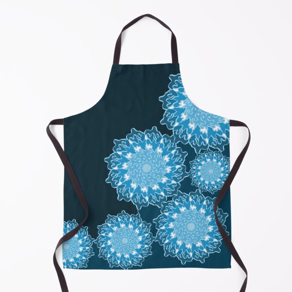 Item preview, Blue flowers designed and sold by Black-hall.