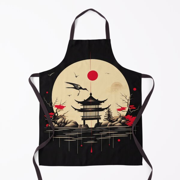 Item preview, Vintage Minimalistic Abstract Japanese Wall Art | Oriental Zen Mysterious Murakami designed and sold by Bored Elon.