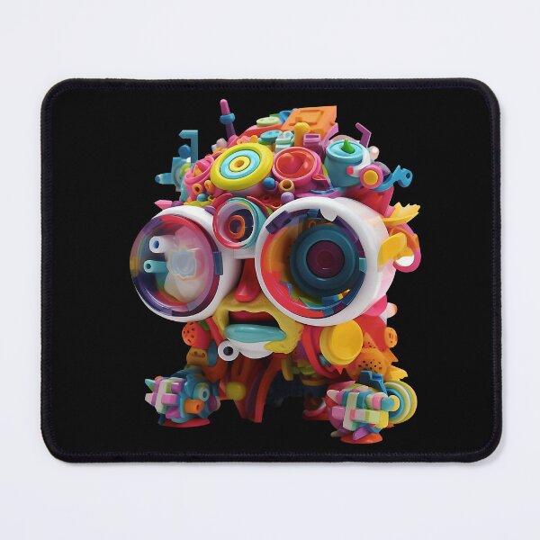Item preview, Funny Abstract Colorful Surreal Toy designed and sold by bellabitis.