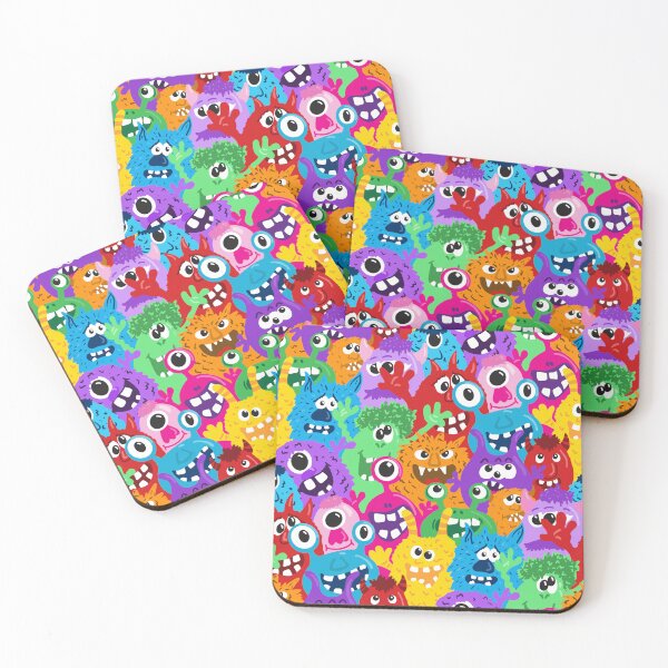 Item preview, Rainbow Monster Bash  designed and sold by NattyDesigns.