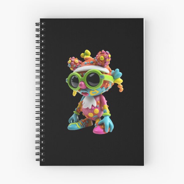 Item preview, Colorful Abstract Surreal Kawaii Toy designed and sold by bellabitis.