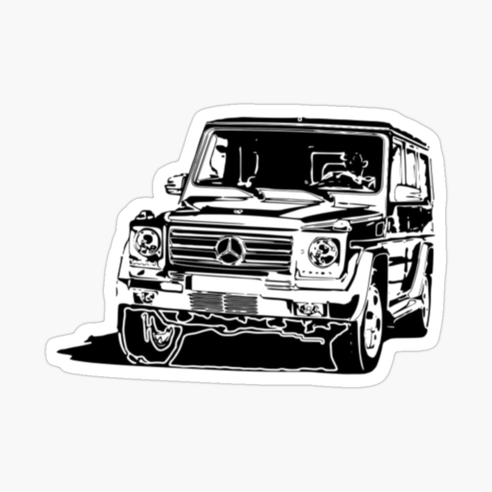 How To Draw Mercedes-Benz G-Class (G-Wagon: Gelandewagen) - YouTube