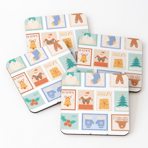 Item preview, Nurse Christmas Postage Stamp designed and sold by maliagnad.