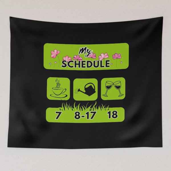 Item preview, my schedule designed and sold by Teescount.