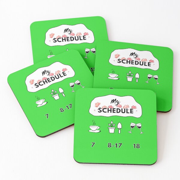 Item preview, my schedule designed and sold by Teescount.