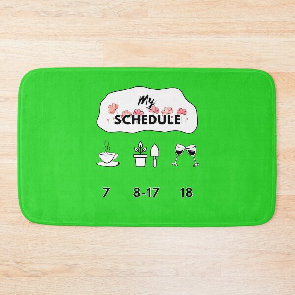 Item preview, my schedule designed and sold by Teescount.