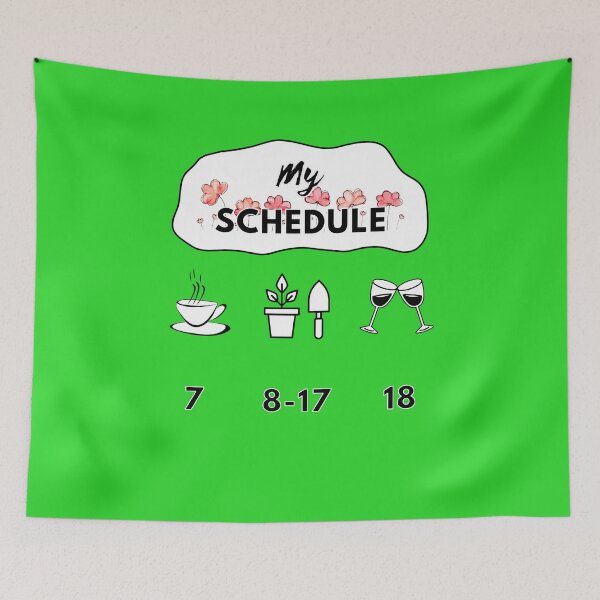 Item preview, my schedule designed and sold by Teescount.