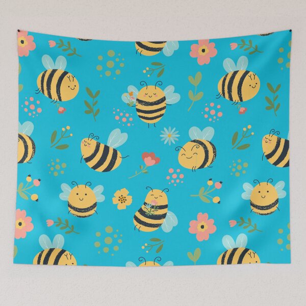Item preview, Cute Bee Pattern designed and sold by ChibiCollectors.