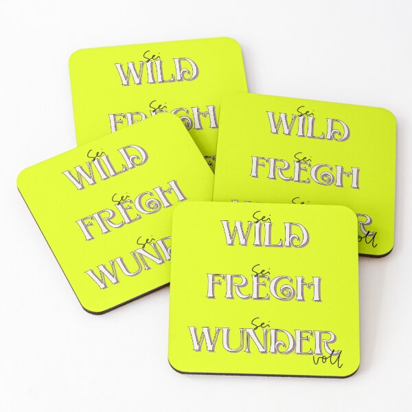 Item preview, Be Wonderful - Inspiration for Girls (Neon) designed and sold by VisualMemos.