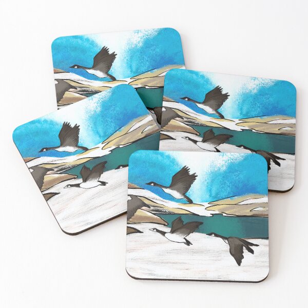 Item preview, Kulusuk and Geese. Greenland designed and sold by kira-culufin.