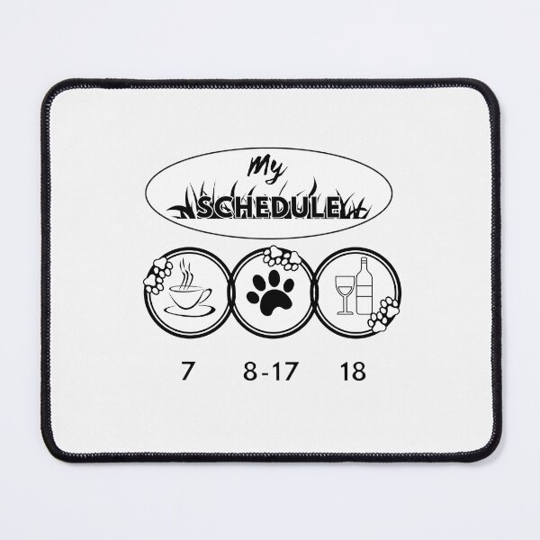 Item preview, my schedule designed and sold by Teescount.