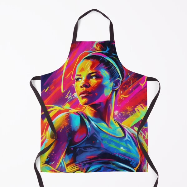 Item preview, UFC Champion: Amanda Nunes - Reigning UFC Icon in Dazzling Glory designed and sold by RIAiCreations.