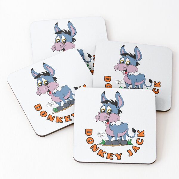 Item preview, Cute Donkey Jack from Gold Rush gang original art signed designed and sold by Shean Fritts.