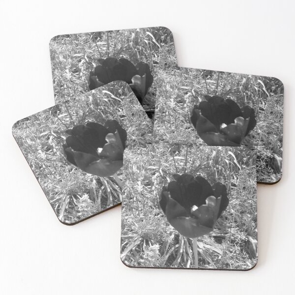 Item preview, Black and white  tulip designed and sold by DuffysCreations.