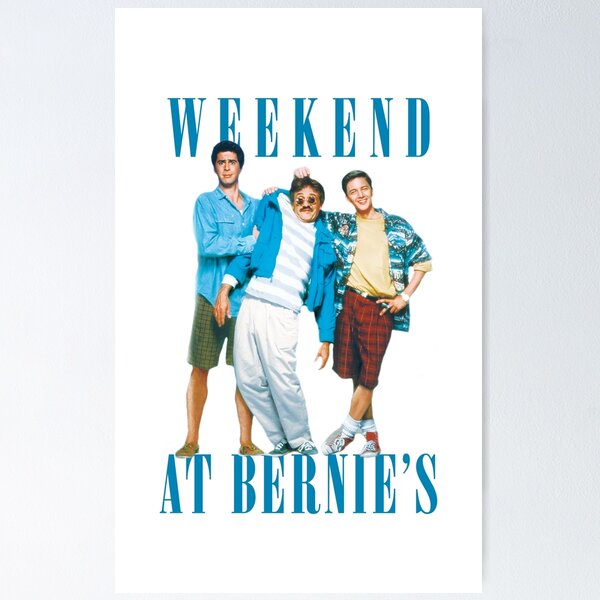Item preview, Weekend at Bernie's Vintage Retro Bootleg 80s Movies designed and sold by mijuyah.