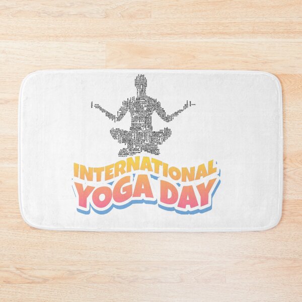 Item preview, International Yoga Day designed and sold by Suraj Thapa.