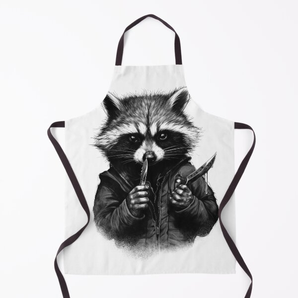 Item preview, For Fuck Sake Let's Kill the Mondays - Raccoon Joe With a Knife designed and sold by NapNapSleeper.