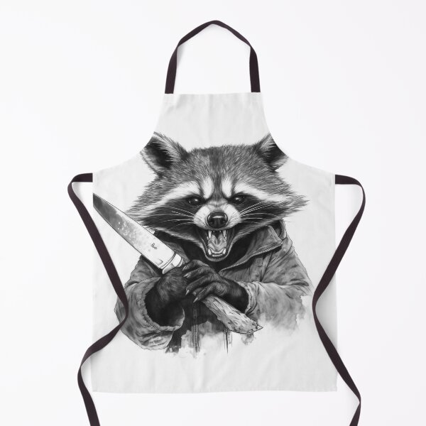 Item preview, Fuck Sake Let's Kill the Mondays - Raccoon Joe With a Knife designed and sold by NapNapSleeper.