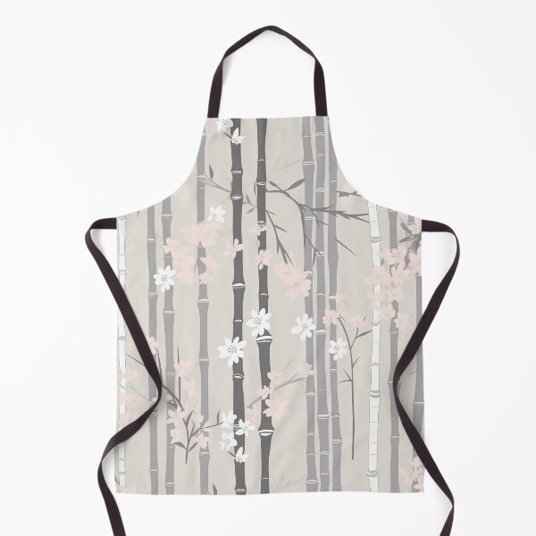 Item preview, Serene Bamboo Stalks And Leaves Minimalistic Japanese Pattern designed and sold by Wonder Of Light.