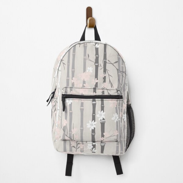 Item preview, Serene Bamboo Stalks And Leaves Minimalistic Japanese Pattern designed and sold by Wonder Of Light.