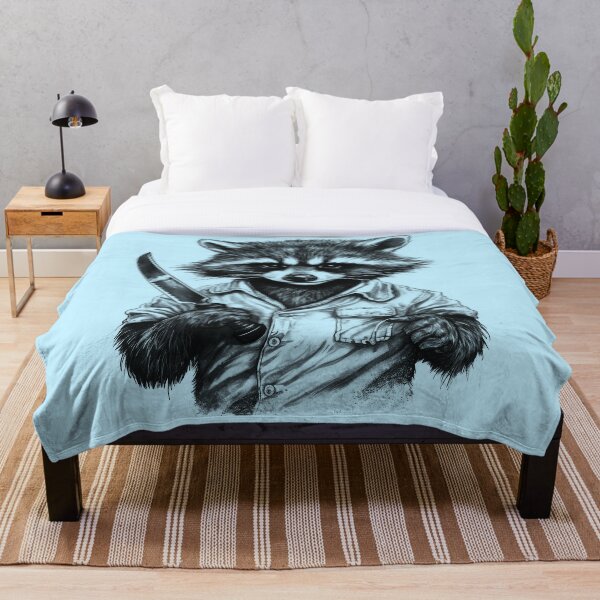 Item preview, Por el amor de Dios, matemos los lunes - Raccoon Joe con un cuchillo designed and sold by NapNapSleeper.