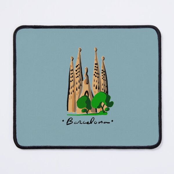Item preview, Barcelona Gaudi Logo | Sagrada Familia | Spain designed and sold by Covo Studio.